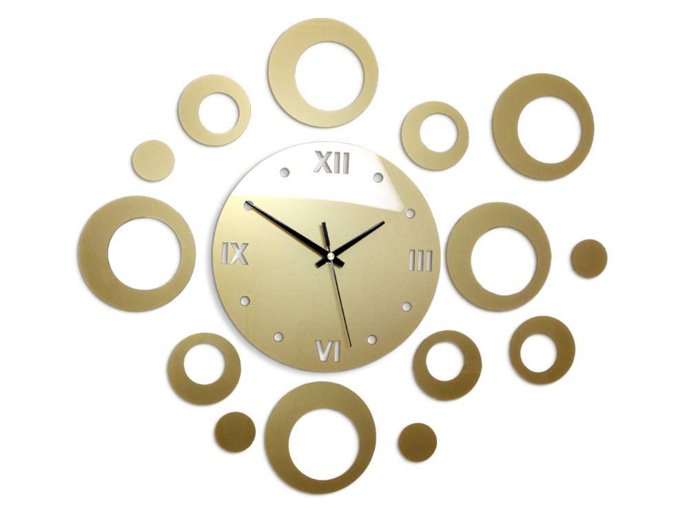 Стенни часовници RINGS GOLD HMCNH008-gold