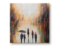 Картини за стена LJUDJE 1 част 70x70 cm CFAZH2916E1