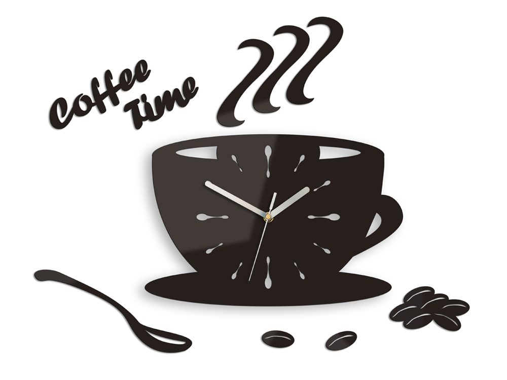 Модерни стенни часовници Cup Clock NH015