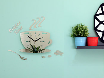 Стенни часовници CUP MIRROR NH054