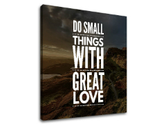 Мотивациона пана за стена Do small things_001