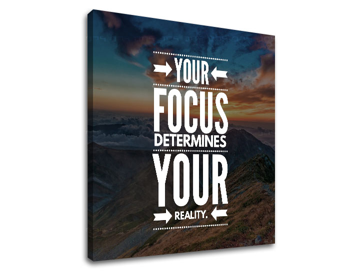 Мотивациона пана за стена Your focus
