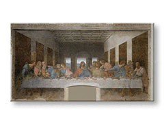 Картини на платно Намаление 60% ПОСЛЕДНАТА ВЕЧЕРЯ – Leonardo Da Vinci 70x40cm REP170/24h