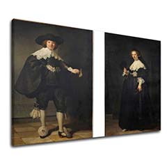 Картини на платно Rembrandt - Portrait Of Maerten Soolmans