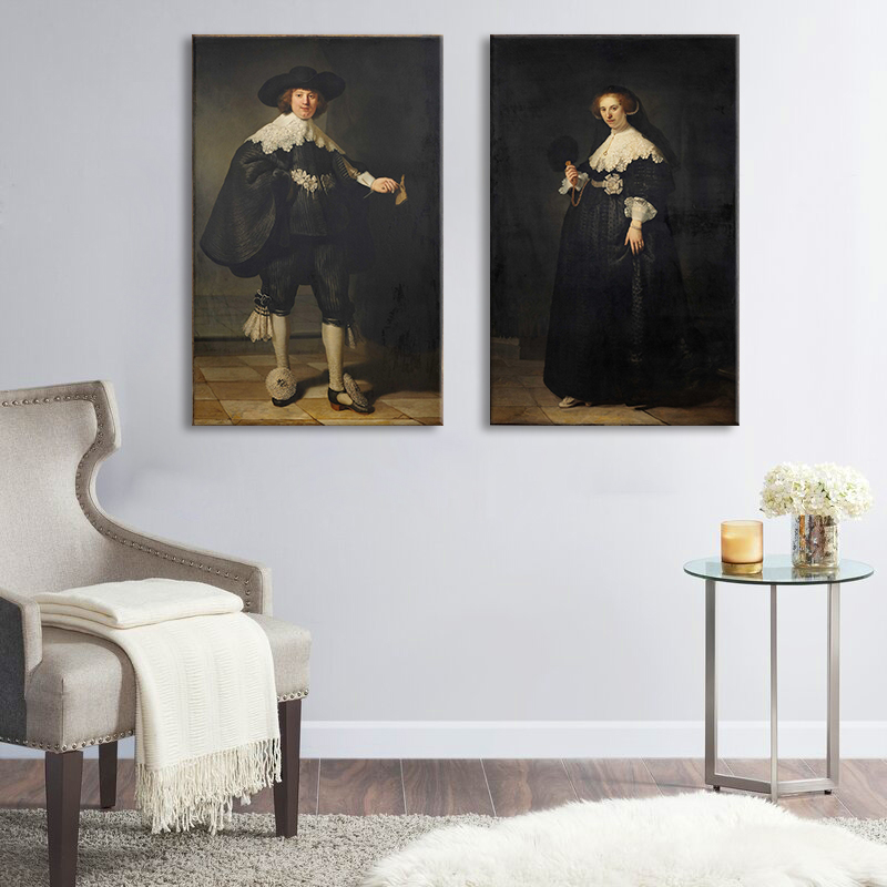 Картини на платно Rembrandt - Portrait Of Maerten Soolmans