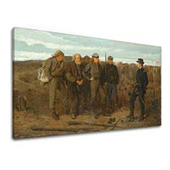 Картини на платно Winslow Homer - Prisoners from the Front