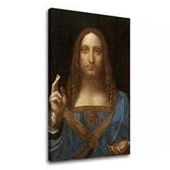 Картини на платно Leonardo da Vinci - Salvator Mundi