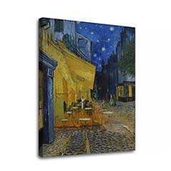 Картини на платно Vincent van Gogh - Café Terrace at Night
