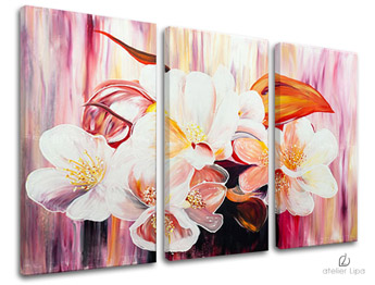 Авторска репродукция на платно FLOWERS XOBDO113D3