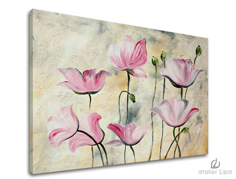 Авторска репродукция върху платно FLOWERS XOBDO116D1