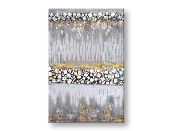 Боядисана картина за стена ABSTRAKT 1 част 60x90 cm CWF1014W-3E1