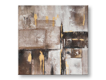 Боядисана картина за стена ABSTRAKT 1 част CWF11292SDE1 - 70x70 cm