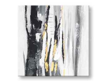 Боядисана картина за стена ABSTRAKT 1 част CWF1893HE1 - 60x60 cm