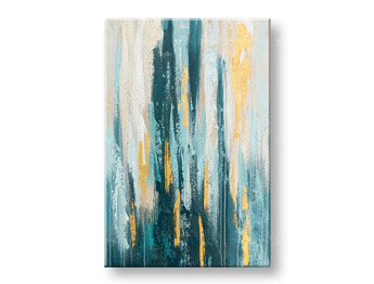 Боядисана картина за стена ABSTRAKT 1 част CWF1917WE1 - 60x90 cm