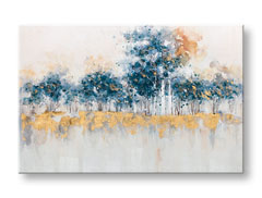 Боядисана картина за стена ABSTRAKT 1 част YOBCWF1057WE1 - 90x60 cm | различни размери