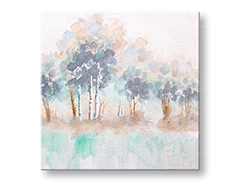Боядисана картина за стена ДЪРВЕТА 1 част CFAZH6502E1 - 60x60 cm