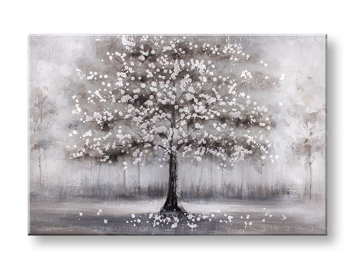 Боядисана картина за стена STROM 1 част 90x60 cm CWF1224ZE1