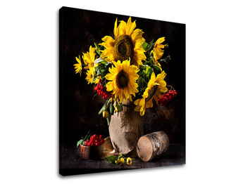 Боядисване на стена YELLOW FLOWERS_162-12