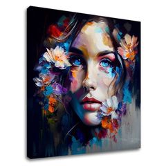 Дизайнерска декорация върху платно Небето в очите Отстъпка 30 % 70x70 cm
