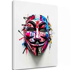 Изображение ANONYMOUS MASK | Италианско платно