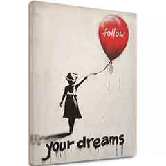 Изображение FOLLOW YOUR DREAMS | Италианско платно