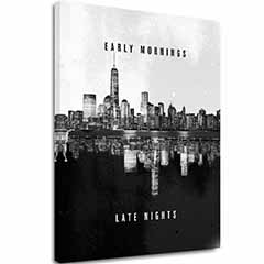 Изображение върху платно EARLY & LATE - Modern Motif