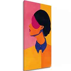 Изображение VIBRANT SILHOUETTE | Италианско платно