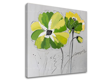 Изображението на платно FLOWERS 1 part XOBFB066E1