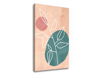 Изображението на платно PLANTS 006