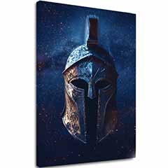 Изображението на платното SPARTAN WARRIOR - Символ на смелостта