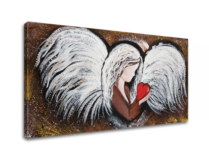 Изображението върху платно ANJEL 90x50 cm