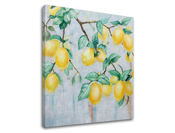 Изображението върху платно CITRONS 1 част XOBCH1840SDE1