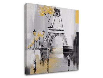 Изображението върху платно EIFFEL'S TOWER 1 part XOBFB555E1