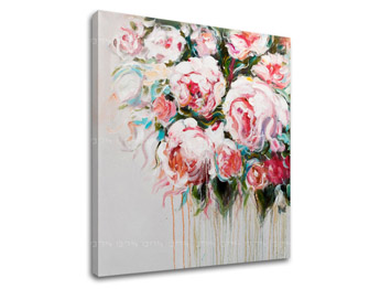 Изображението върху платно FLOWERS 1 част XOBCH1671WE1