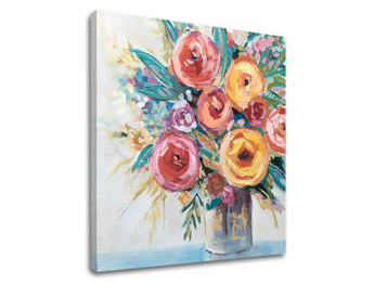 Изображението върху платно FLOWERS 1 част XOBCHFL038