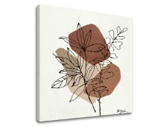 Изображението върху платно LEAVES Discount 40 % 60X60 cm