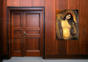 Изображението върху платно MADONNA - Edvard Munch REP102