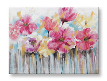 Картина за стена FLOWERS 1 част YOBCWFFL041 - 120x90 cm | различни размери