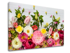 Картина за стена PINK FLOWERS_1510-11