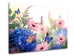 Картина за стена PINK FLOWERS_153-11 20x30 cm