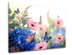 Картина за стена PINK FLOWERS_153-11