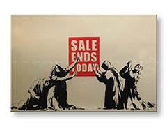 Пана за стена Banksy 1 част BA025O1