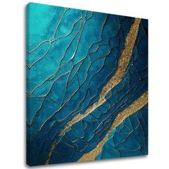 Модерни картини върху платно - Infinite Layers of Abstraction | 100x90 cm