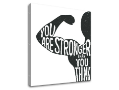 Мотивационно изкуство за стена You are stronger