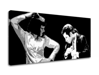Отпечатана картина POP Art Pulp Fiction 1 част pulp4