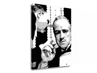Отпечатана POP Art картина GODFATHER 1 част gfoh