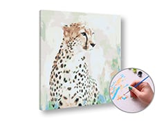 Paint by Numbers - Гепард на лов
