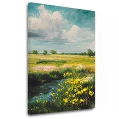 Пейзаж върху платно Между небето и земята | 40x50 cm