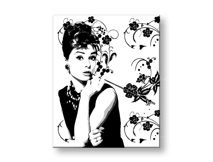 Картини за стена Pop Art Намаление Audrey Hepburn 