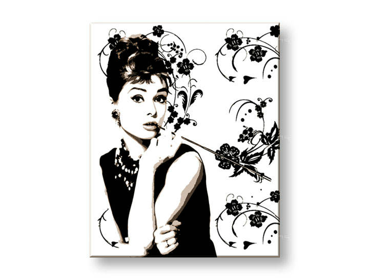 Картини за стена Pop Art Audrey Hepburn 
